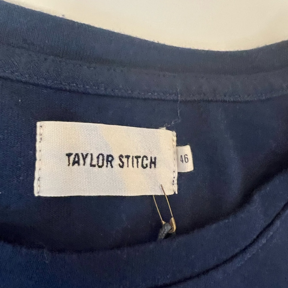 Taylor Stitch Canvas Cloth Tee - Size 46, Brand New W/O Tags! 🎨👕 - Picture 3 of 4